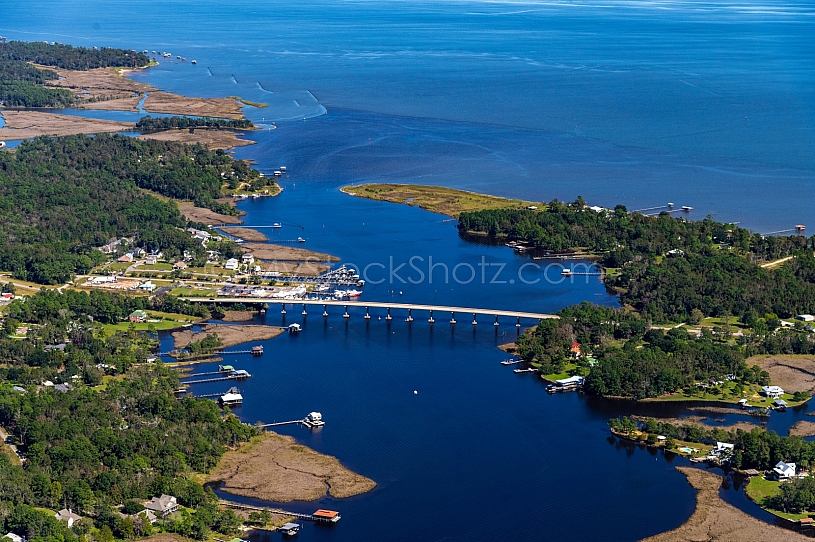 Fowl River at Mobile Bay