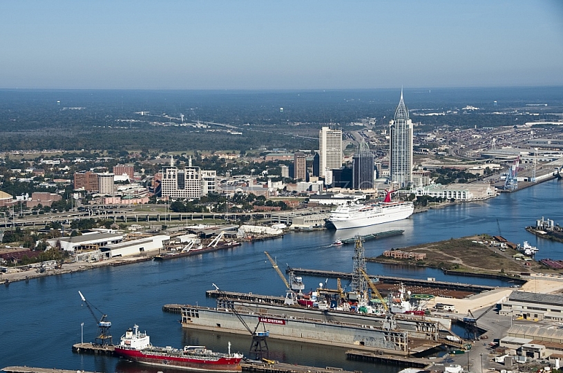 Mobile Alabama Skyline